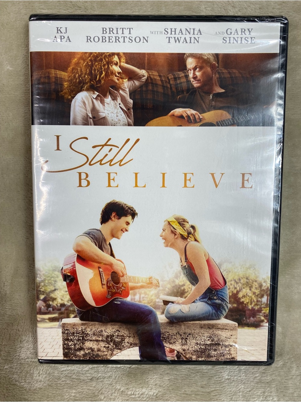 I Still Believe Movie DVD New Sealed Shania Twain KJ Apa Music True Story